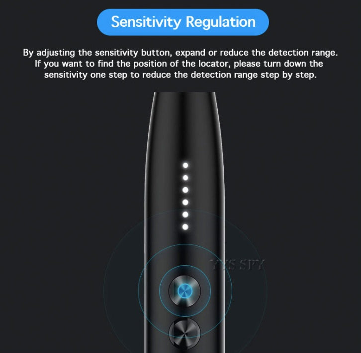 Spy Gadget Detector Hidden Camera GPS Tracker Finder