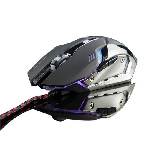 Silent Wired Gaming Mouse for Notebook Computer