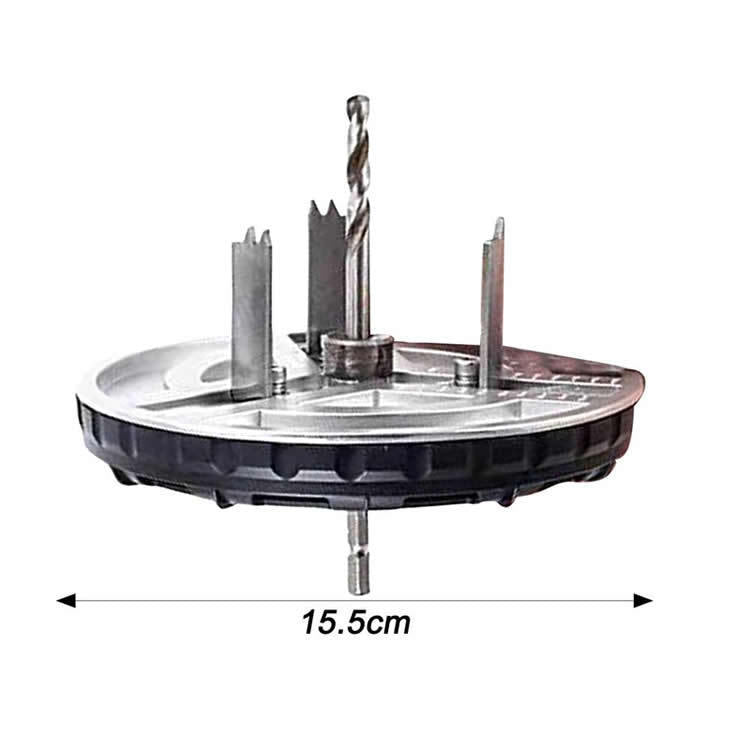 Adjustable Punching Saw 45–130mm – Fast Hole Opener for Woodworking