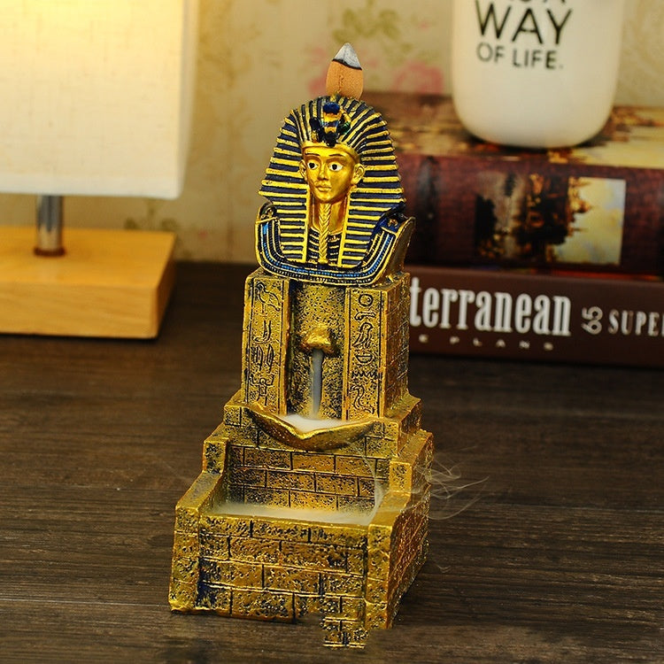 Ancient Egypt Backflow Incense Burner