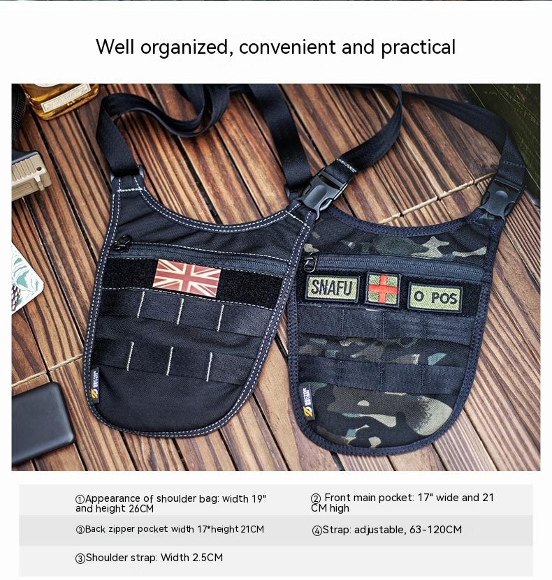 Underarm Anti-theft Shoulder Messenger Bag