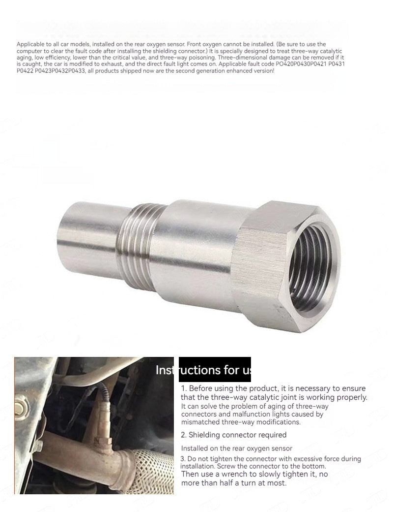Oxygen Sensor Adapter Modification Accessory
