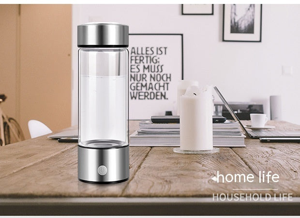 Portable Hydrogen Water Bottle Rechargeable Generator