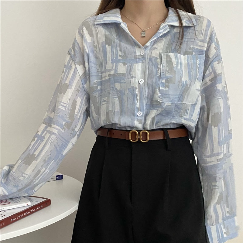 Women's Jeans Versatile Cowhide Belt