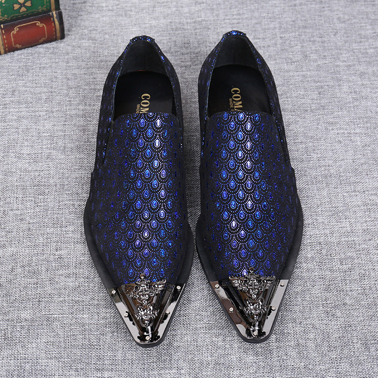 Trendy Brogue Men's Leather Shoes