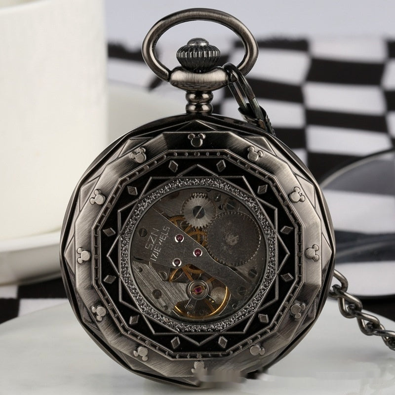 Roman Pattern Manual Pocket Watch