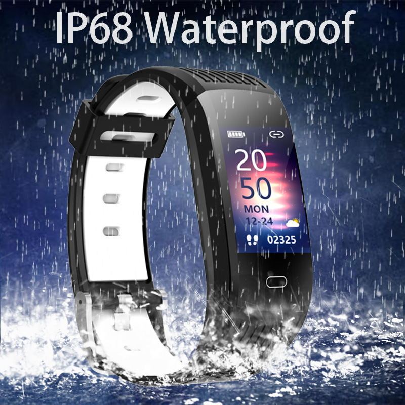 Bluetooth Smart Sports Bracelet Color Screen Watch