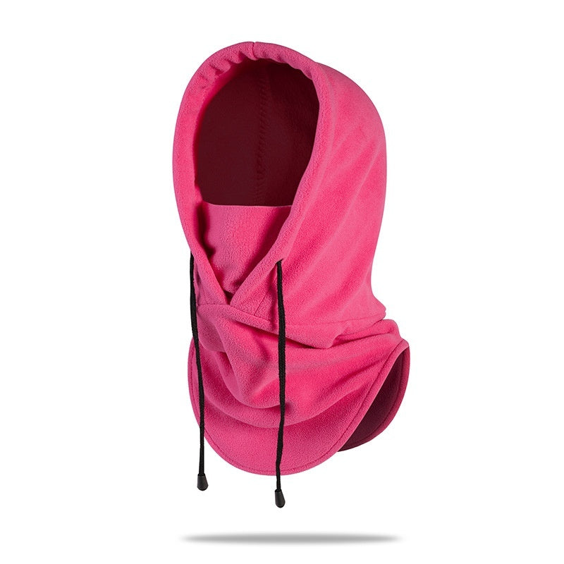 Outdoor Riding Hat Windproof Coldproof Warm Scarf Mask Integrated Masked Cap