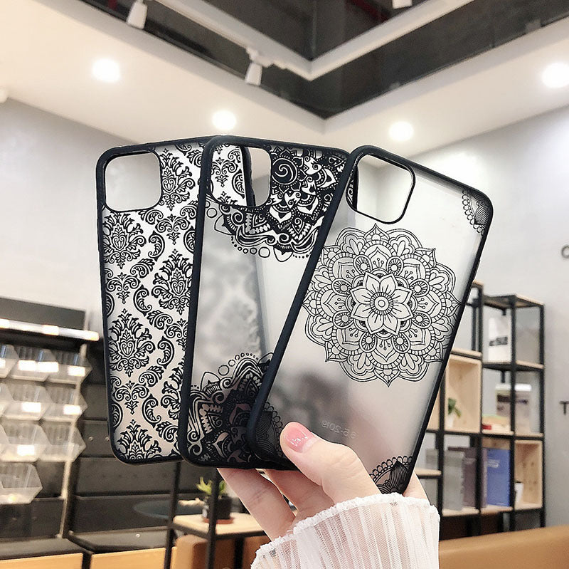 Apple Acrylic Soft Matte Protective Phone Case