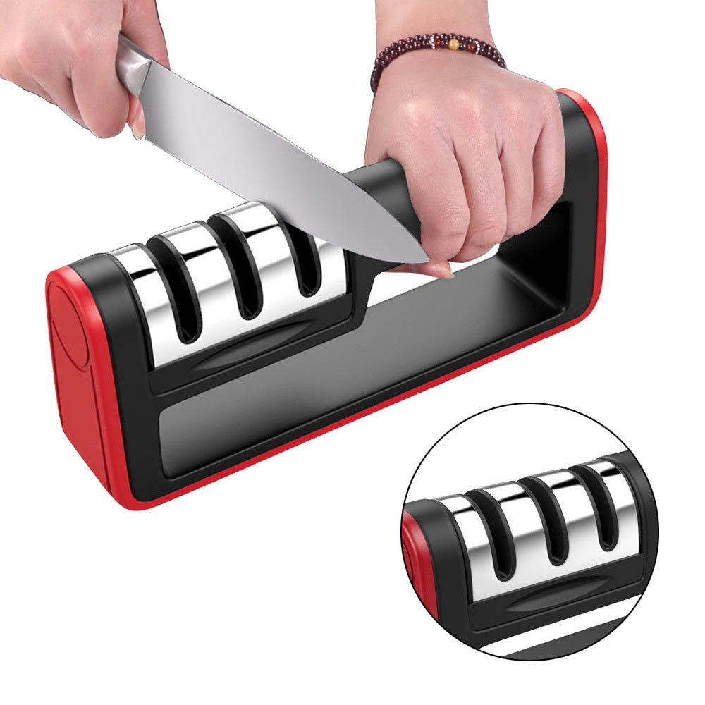 Professional 3-Stage Diamond Knife Sharpener Tool