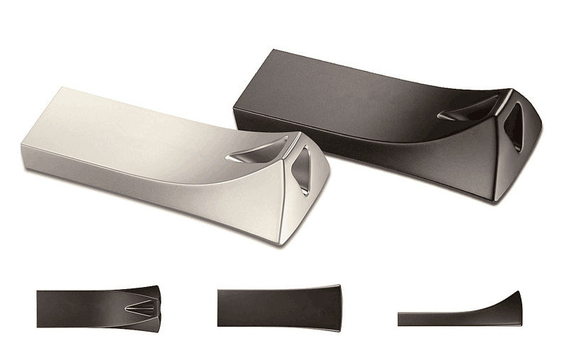 Small Triangle Metal USB Flash Drive Gift