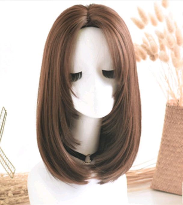 Long Straight Hair Realistic Fashion Wig