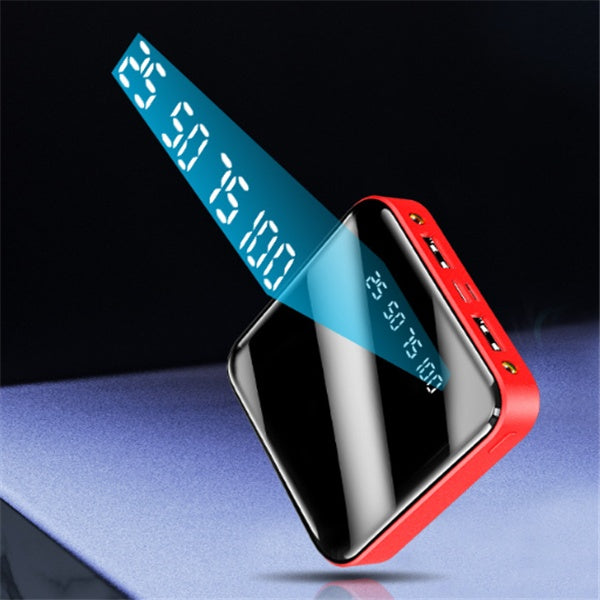 Mini 20000mAh Mirror Power Bank