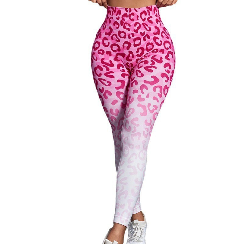 Seamless Cheetah High Waist Yoga Pants