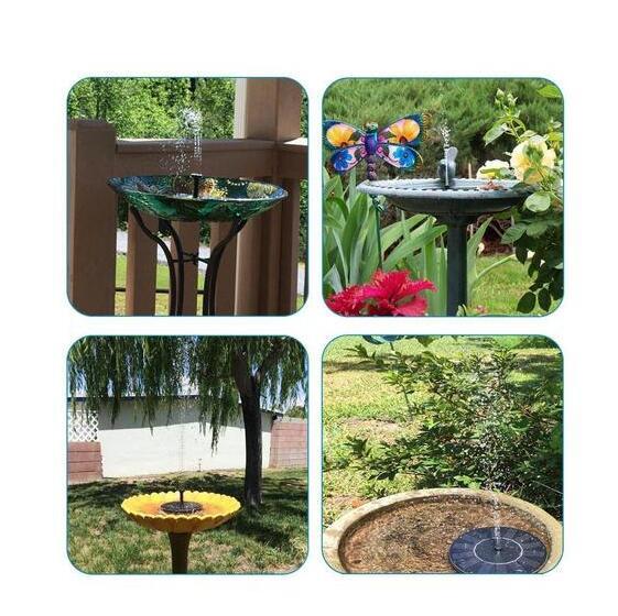 Solar Floating Mercury Garden Fountain