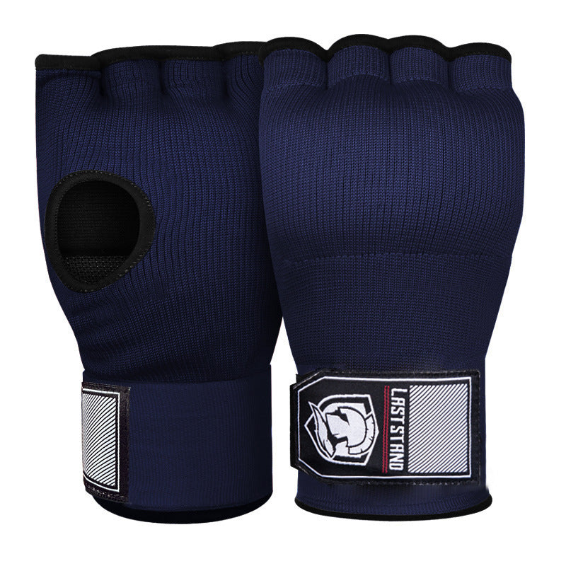 Gel Half Finger Boxing Gloves Hand Bandage