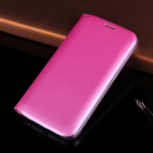 Leather case card flip phone case