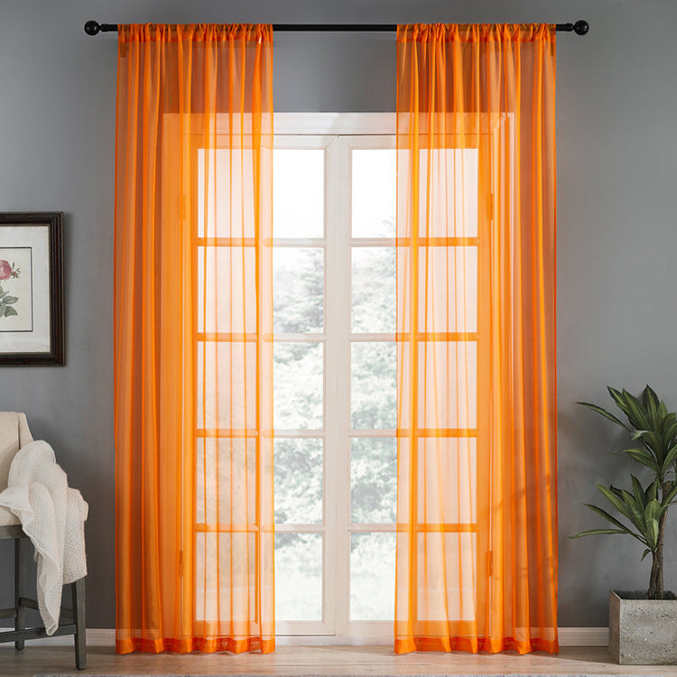 Modern Cotton Linen Window Screen
