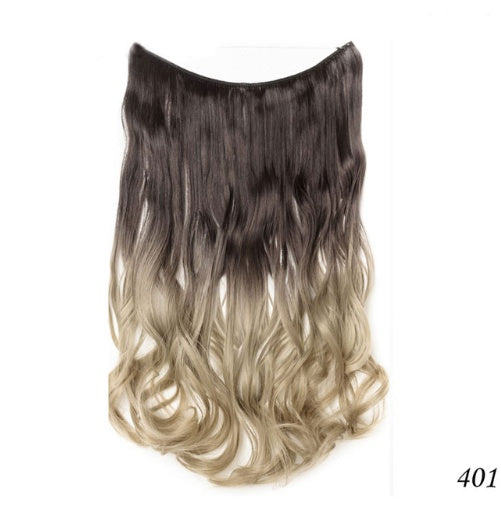 S-noilite 20" Invisible Wire Hair Extensions