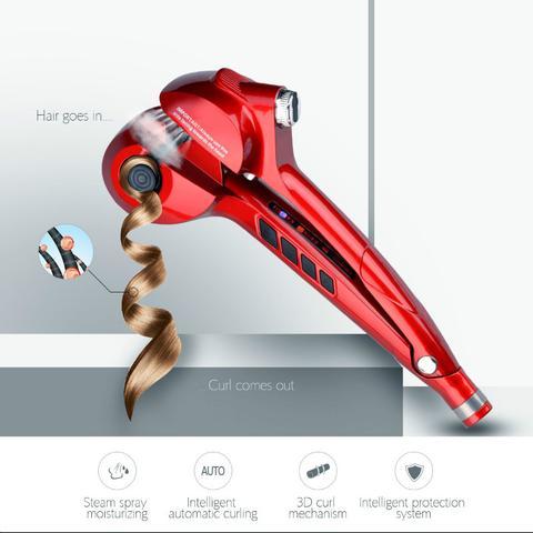 Professional Ceramic Hair Steam Curler: Digital Magic Styling Tools
