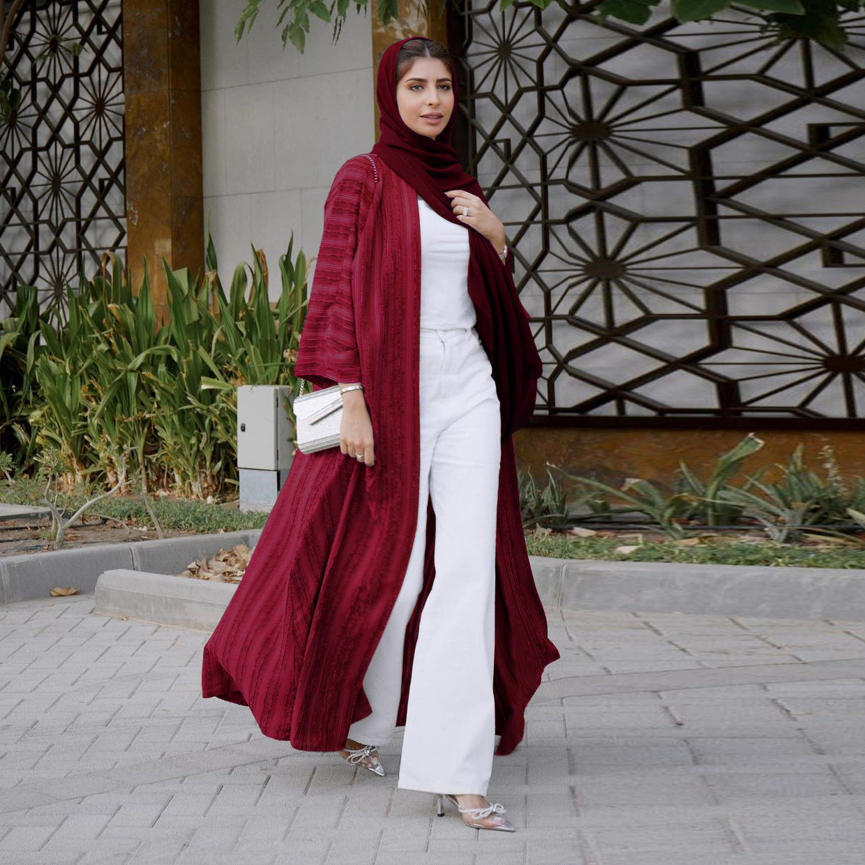 Women's Ethnic Style Retro Cardigan Top Fashionable Knitted Coat