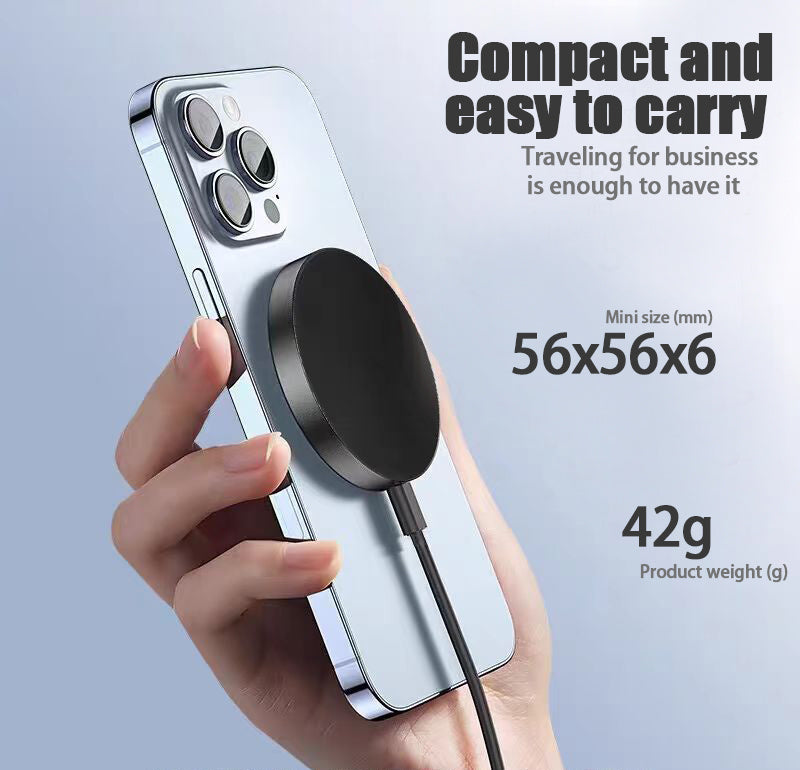 Qi Wireless Charger 15W Magnetic Fast Charging