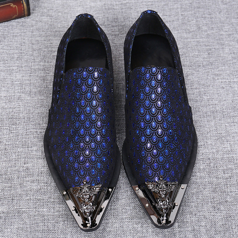 Trendy Brogue Men's Leather Shoes