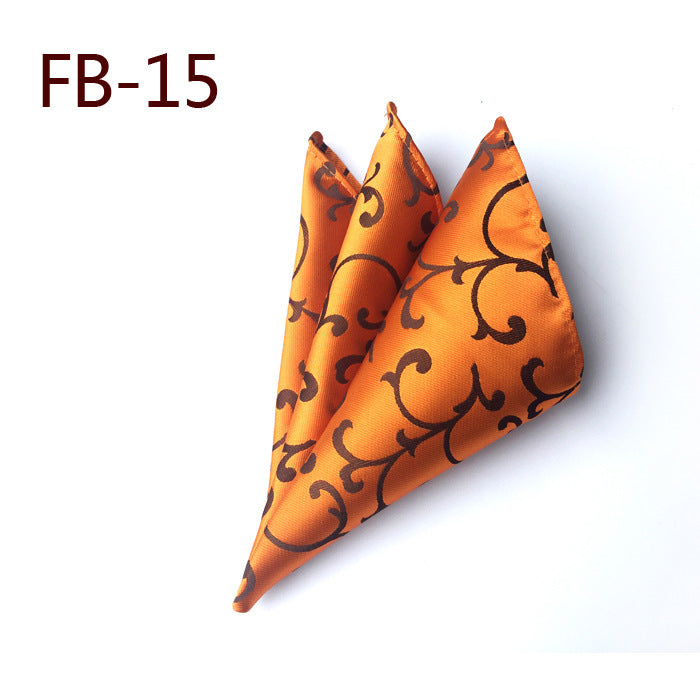 British Business Polyester Yarn Jacquard Small Towel