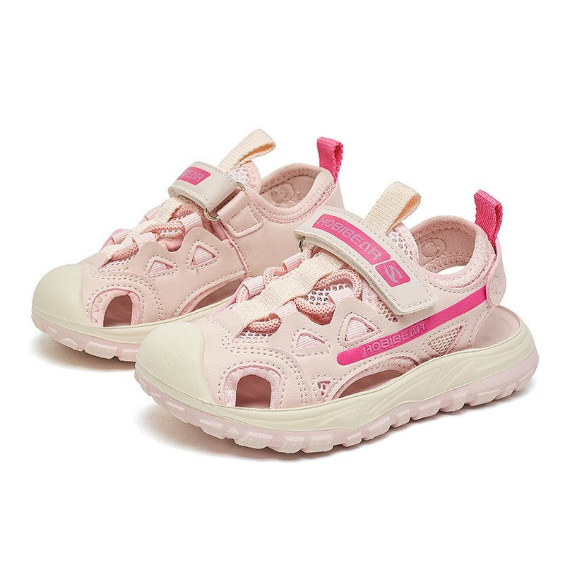 Summer Children's Sandals Beach Solid Color