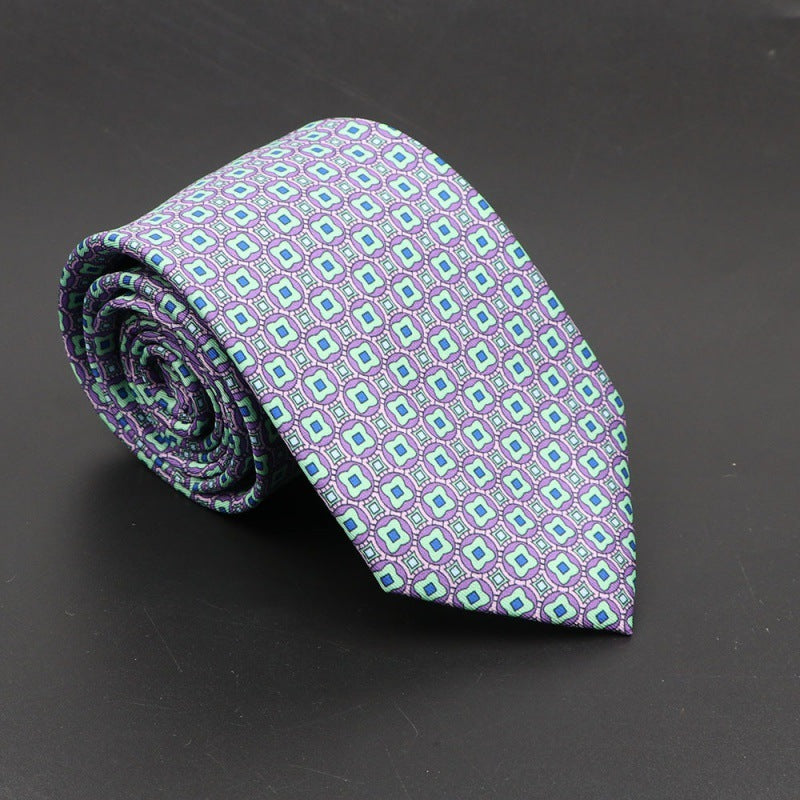 Bohemian Silk Men's Fashion Necktie