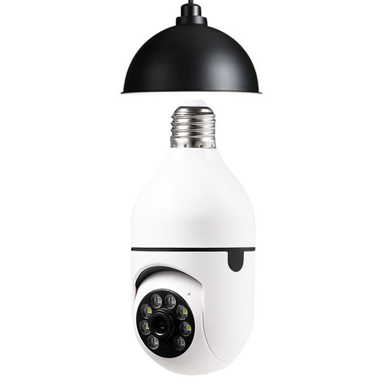 WiFi Bulb Camera 1080P 4X Zoom E27 5G Home Security Monitor