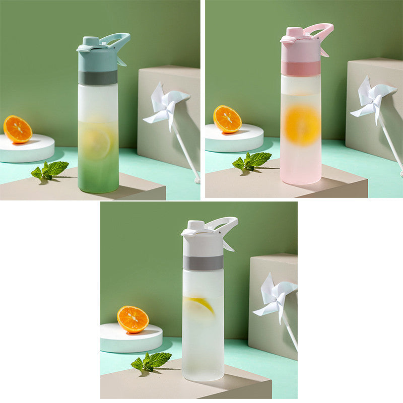 Spray Water Bottle for Fitness and Travel