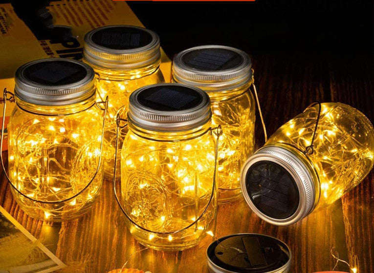 Solar Mason Jar Light Decoration Mason Jar Light Outdoor Hanging Light Mason Jar Light String