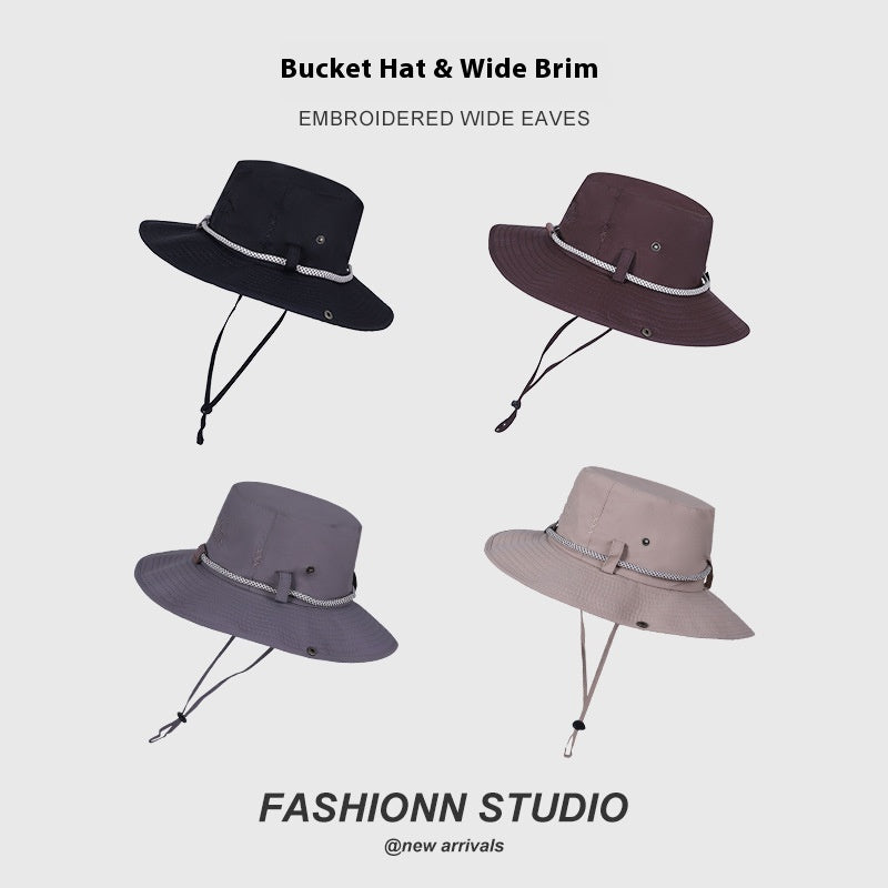 Trendy Sun-proof Mountaineering Summer Hat Men