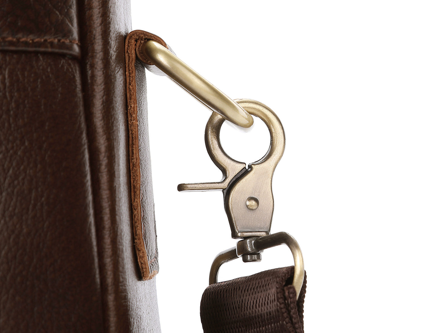 Men's Portable Cross-body Briefcase