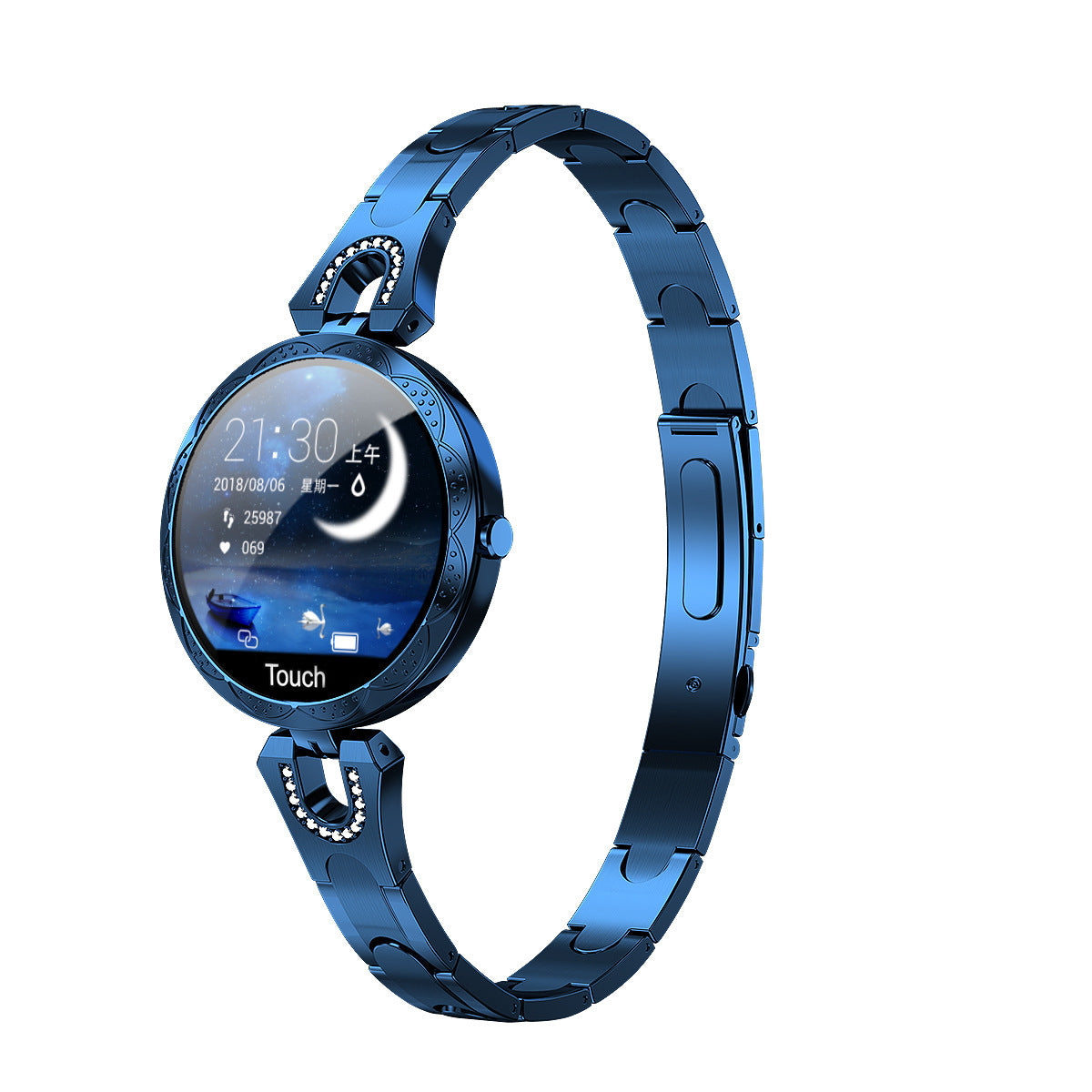 Women's Fashion Smart Watch Waterproof Fitness Tracker