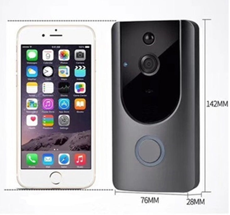 Smart WiFi Video Doorbell Camera Wireless Visual Intercom With Chime