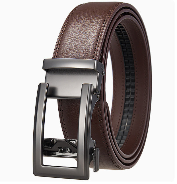 Antique Cowhide Men's Leather Casual Business Belt