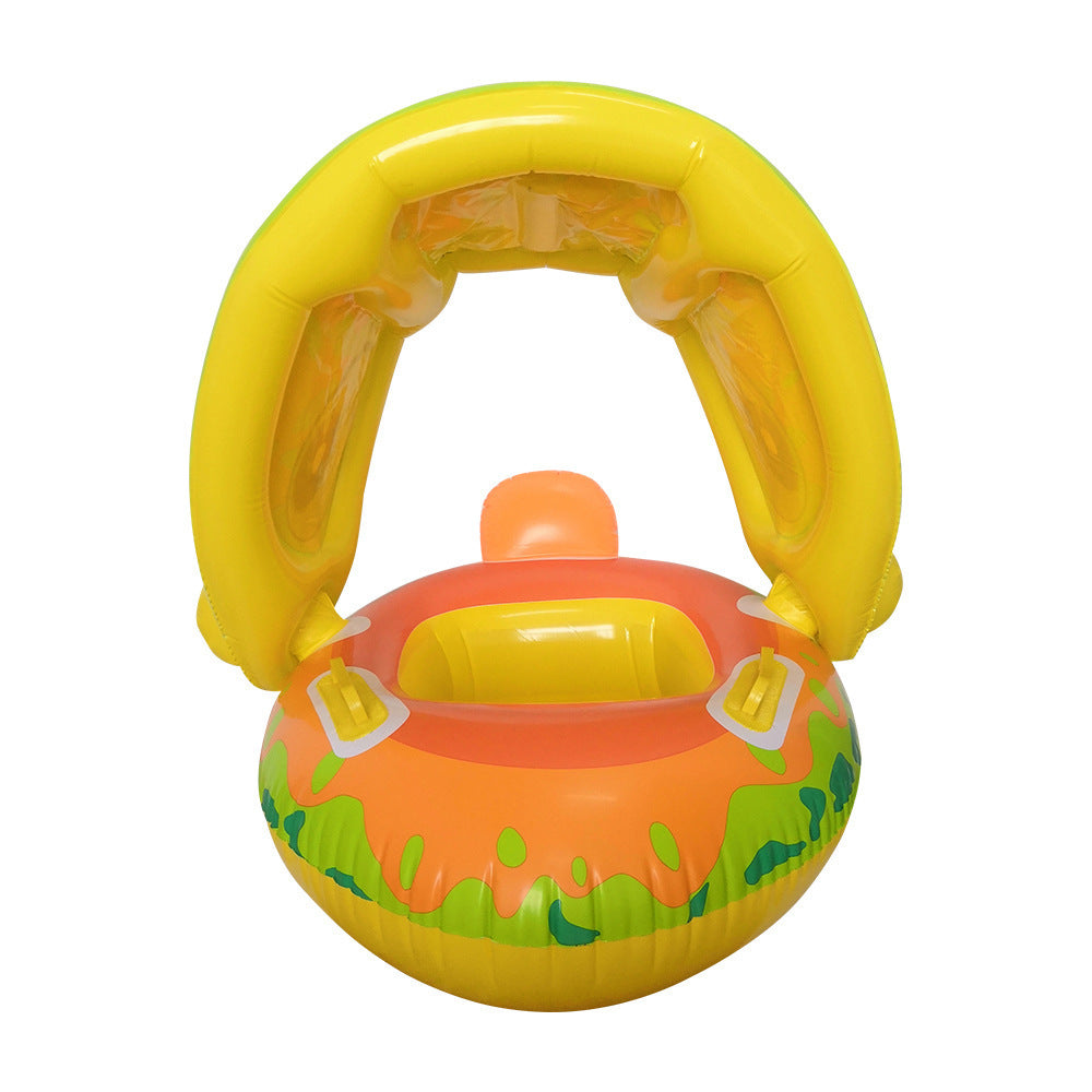 Baby Swimming Ring with Detachable Canopy