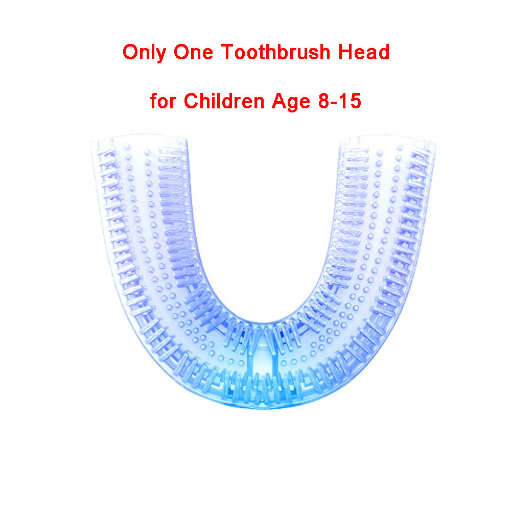 Electric U Shaped Toothbrush IPX8 Waterproof For Kids And Adults