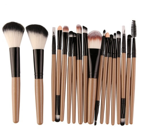 MAANGE 18-Piece Makeup Brush Set with Fan Brush – eBay Hot Seller
