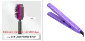 Self Cleaning Hair Brush One-key Airbag Massage
