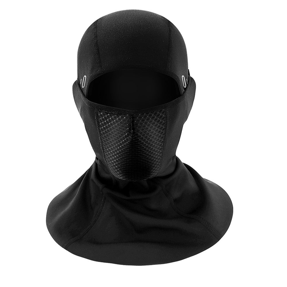Outdoor Cycling Fleece-lined Windproof Helmet Cap