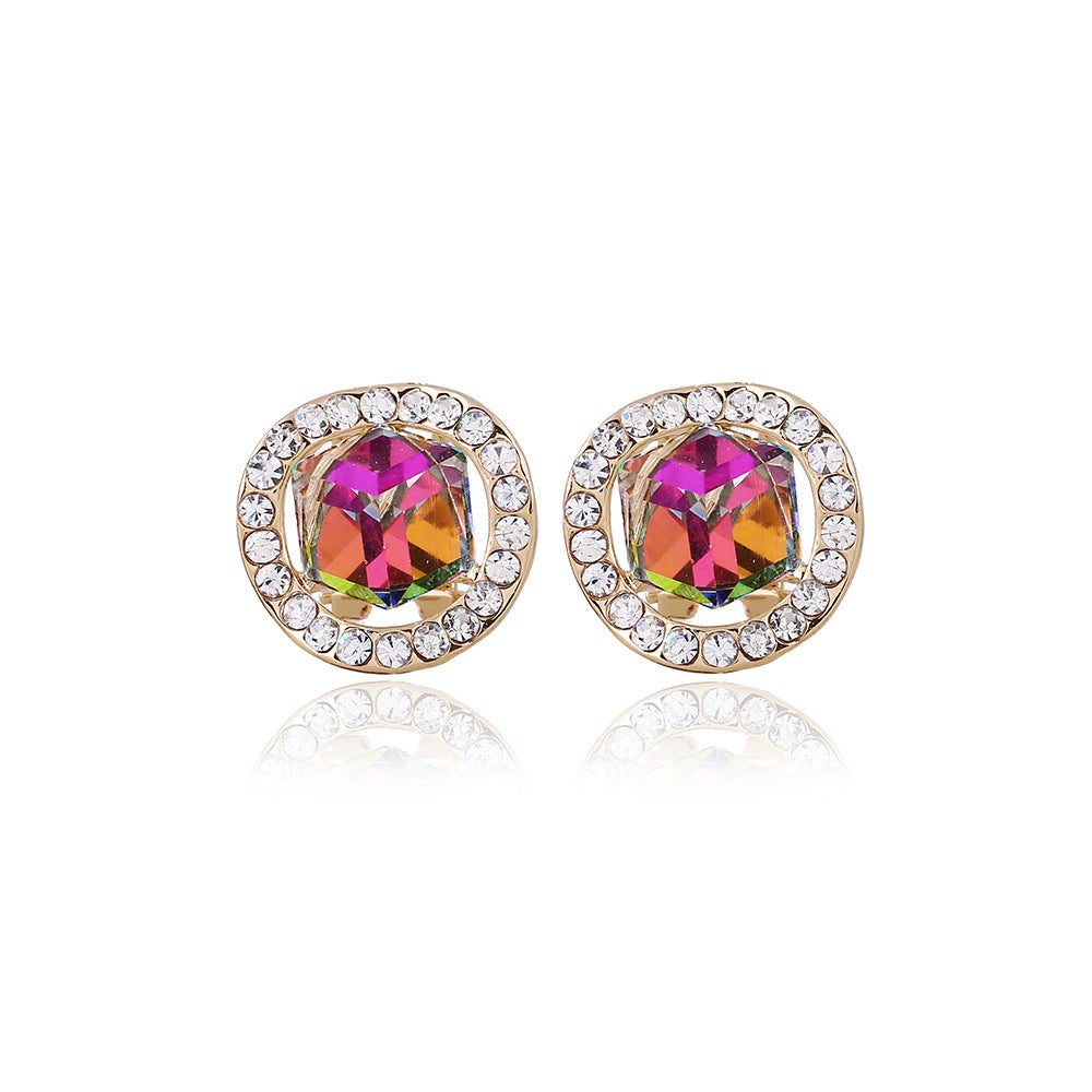 Gold Crystal Bridal Jewelry Set - Factory Promotion