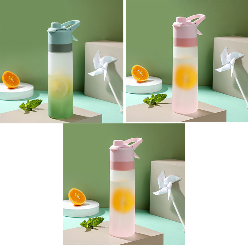Spray Water Bottle for Fitness and Travel