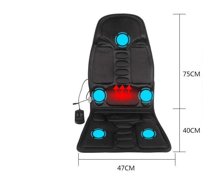 Car Massage Cushion Dual Use Vibration Chair