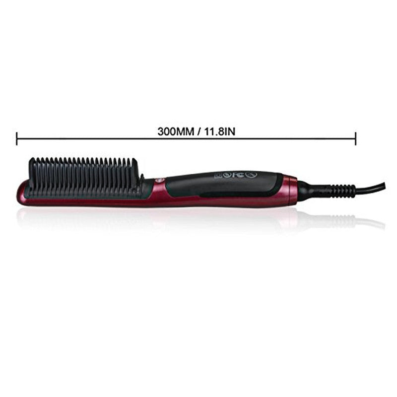 Adjustable Temperature Red Hair Straightener