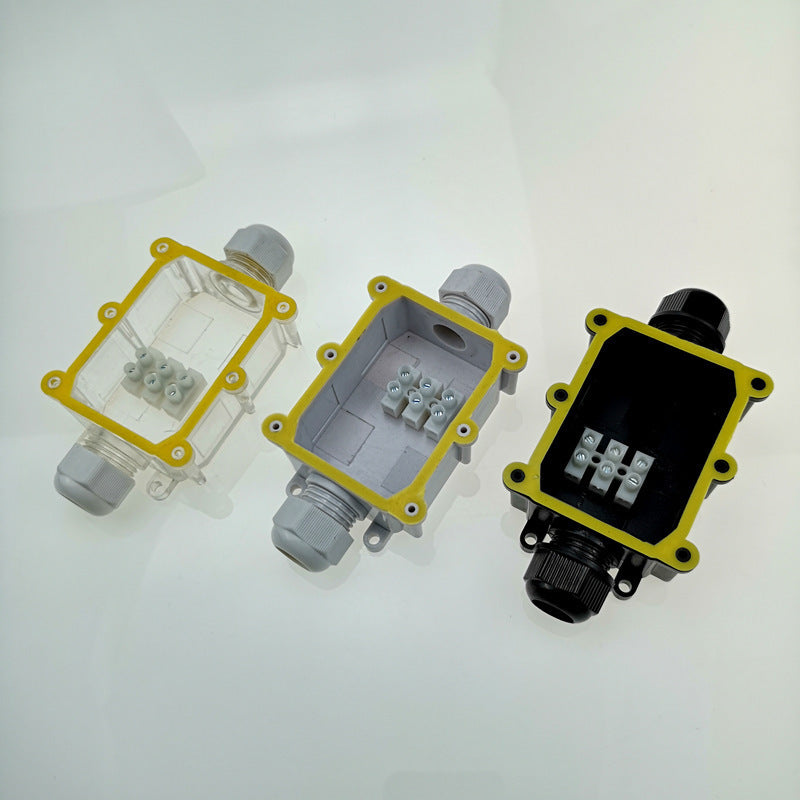 IP68 Waterproof Six-way Outdoor Cable One In Five Out Fountain Light Junction Box