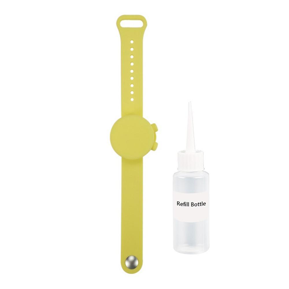 Outdoor Silicone Hand Sanitizer Bracelet Dispenser