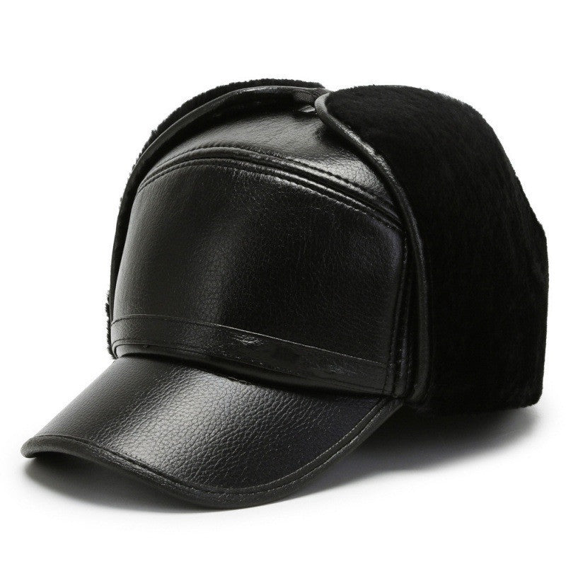 Middle-aged Elderly Outdoor Ear Protection Hat